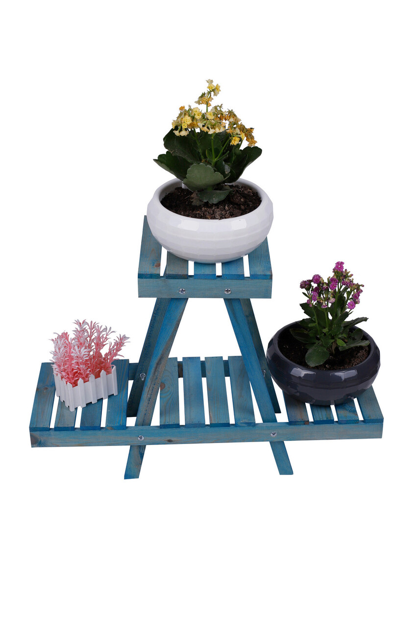 Suport pentru ghivece, 212-M, Albastru - imagine 3